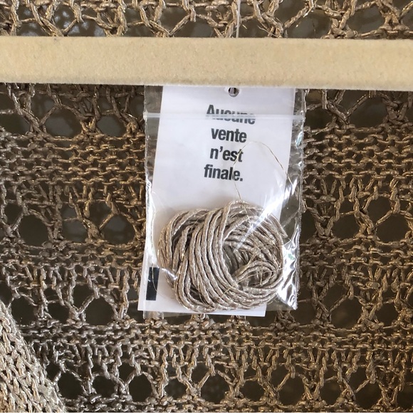 3/$20 Cleo Taupey Beige Summer Sweater NWT - Picture 6 of 16